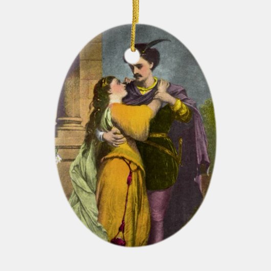 Romeo & Julia Keramik Ornament (Vorne)