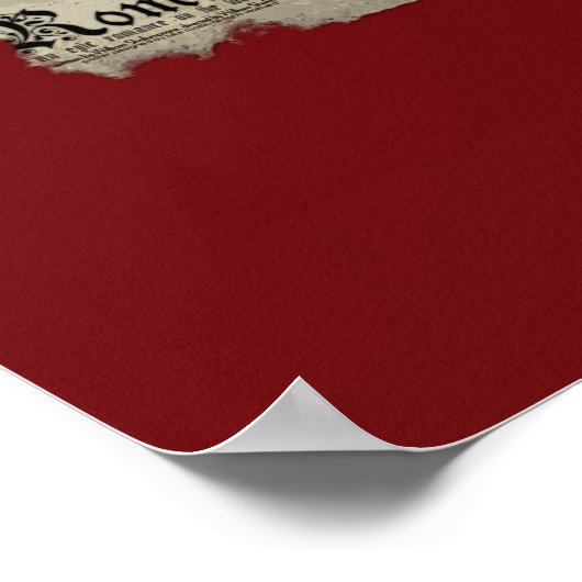 Romeo & Julia Mock Poster (Ecke)