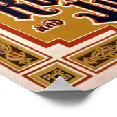 Romeo & Julia Play Vintage Poster (Ecke)