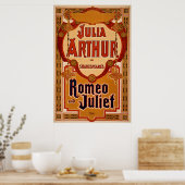 Romeo & Julia Vintage Poster (Küche)