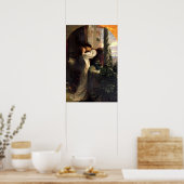 Romeo & Julia von Frank Dicksee Poster (Küche)