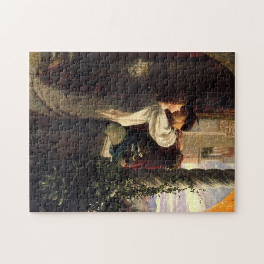 Romeo & Julia von Frank Dicksee Puzzle (Horizontal)