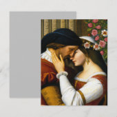 Romeo & Juliet Mitteilungskarte (Vorne/Hinten)