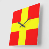 ROMEO QUADRATISCHE WANDUHR (Winkel)