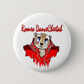 Romeo-Tanz-Gepard Button (Vorderseite)