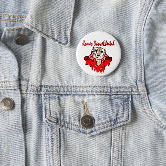 Romeo-Tanz-Gepard Button (Beispiel)