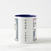 Romeo und Julia 2.0 Blue Combo Tasse (Zentrum)