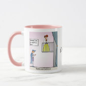 Romeo und Julia 2.0 Valentinsche Combo-Tasse Tasse (Links)