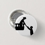 Romeo und Julia Balkons Button (Vorne & Hinten)