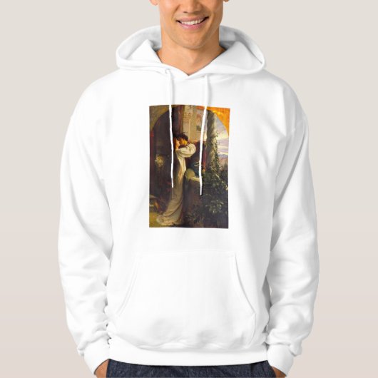 Romeo und Julia c. 1884 von Sir Frank Dicksee Hoodie (Vorderseite)