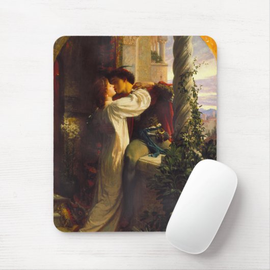 Romeo und Julia c. 1884 von Sir Frank Dicksee Mousepad (Mit Mouse)