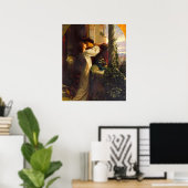 Romeo und Julia c. 1884 von Sir Frank Dicksee Poster (Heimbüro)