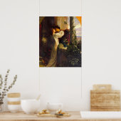 Romeo und Julia c. 1884 von Sir Frank Dicksee Poster (Küche)