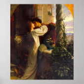 Romeo und Julia c. 1884 von Sir Frank Dicksee Poster (Vorne)