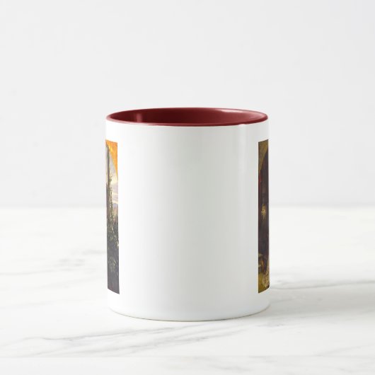 Romeo und Julia c. 1884 von Sir Frank Dicksee Tasse (Zentrum)
