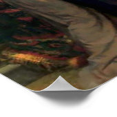 Romeo und Julia Malerei von Sir Francis Dicksee Poster (Ecke)