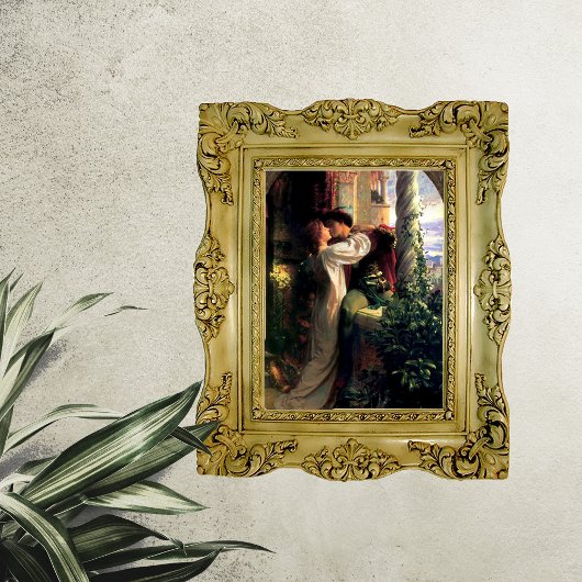 Romeo und Julia Malerei von Sir Francis Dicksee Poster