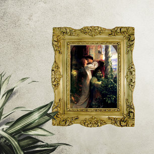 Romeo und Julia Malerei von Sir Francis Dicksee Poster