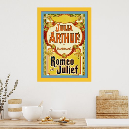 Romeo und Julia Poster (Küche)