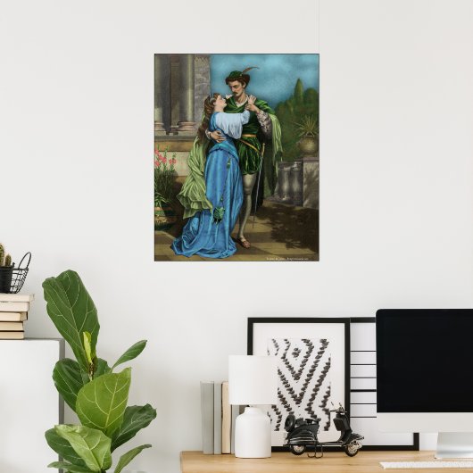 Romeo und Julia Poster (Heimbüro)