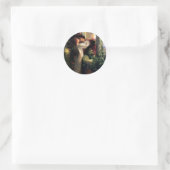 Romeo und Julia Runder Aufkleber (Tasche)