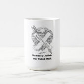 Romeo-und-Julia-T-Shirt Kaffeetasse (Mittel)
