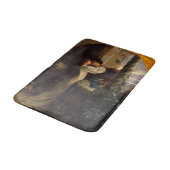 Romeo und Julia (von Frank Dicksee) Badematte (Schrägansicht)