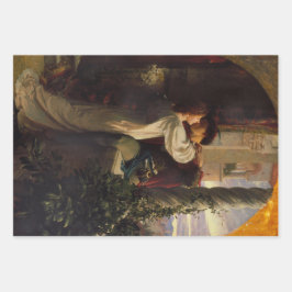 Romeo und Julia (von Frank Dicksee) Geschenkpapier Set