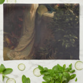 Romeo und Julia (von Frank Dicksee) Geschirrtuch (Gefaltet)