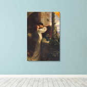 Romeo und Julia (von Frank Dicksee) Leinwanddruck (Insitu (Holzboden))