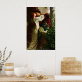 Romeo und Julia von Frank Dicksee Poster (Küche)