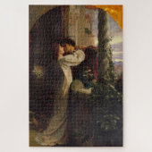 Romeo und Julia (von Frank Dicksee) Puzzle (Vertikal)