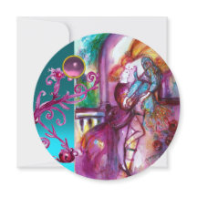 ROMEO UND JULIET /Aquamarin rosa Damaskus Blumenko