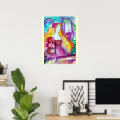 ROMEO UND JULIET BALCONY SCENE POSTER (Heimbüro)