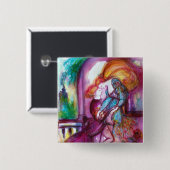 ROMEO UND JULIET Romantischer Valentinstag Button (Vorne & Hinten)