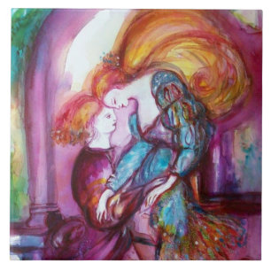ROMEO UND JULIET Romantischer Valentinstag Fliese