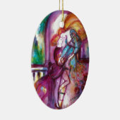 ROMEO UND JULIET Romantischer Valentinstag Keramikornament (Rechts)