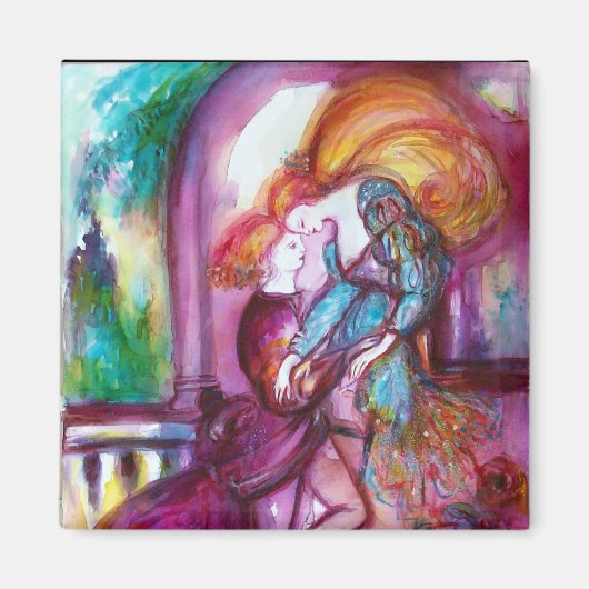 ROMEO UND JULIET Romantischer Valentinstag Magnet (Vorne)