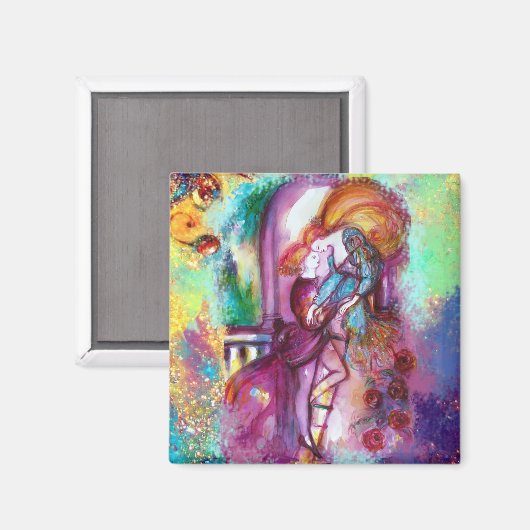 ROMEO UND JULIET Romantischer Valentinstag Magnet (Vorderseite/Rückseite)