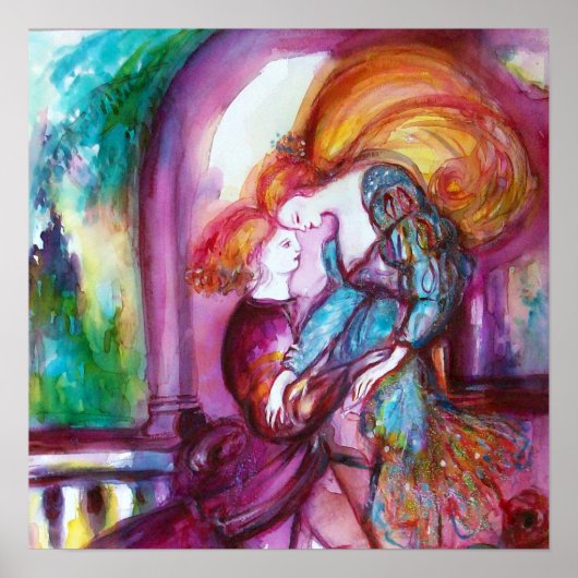 ROMEO UND JULIET Romantischer Valentinstag Poster (Vorne)