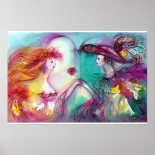 ROMEO UND JULIET Romantischer Valentinstag Poster