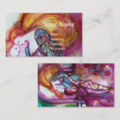 ROMEO UND JULIET Romantischer Valentinstag Visitenkarte (Vorne/Hinten)