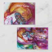 ROMEO UND JULIET Romantischer Valentinstag Visitenkarte (Vorne/Hinten)