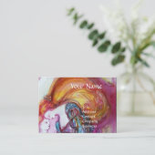 ROMEO UND JULIET Romantischer Valentinstag Visitenkarte (Stehend Vorderseite)