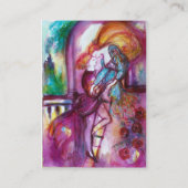 ROMEO UND JULIET Romantischer Valentinstag Visitenkarte (Rückseite)