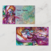 ROMEO UND JULIET Romantischer Valentinstag Visitenkarte (Vorne/Hinten)