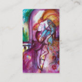 ROMEO UND JULIET Romantischer Valentinstag Visitenkarte (Rückseite)