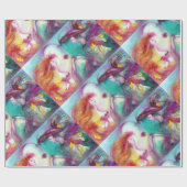 ROMEO UND JULIET , Valentinstag Geschenkpapier (Flach)