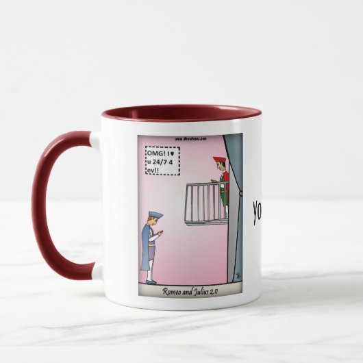 Romeo und Julius Combo Tasse (Links)