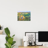 Romeo untersucht seinen Bereich Poster (Heimbüro)